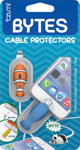 Tzumi - Bytes Connector Plug Protector (2-Pack) - Whale/Clownfish