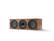 Front. KEF - Q Series 6.5" 2.5-Way Center-Channel Speaker (Each) - Walnut.
