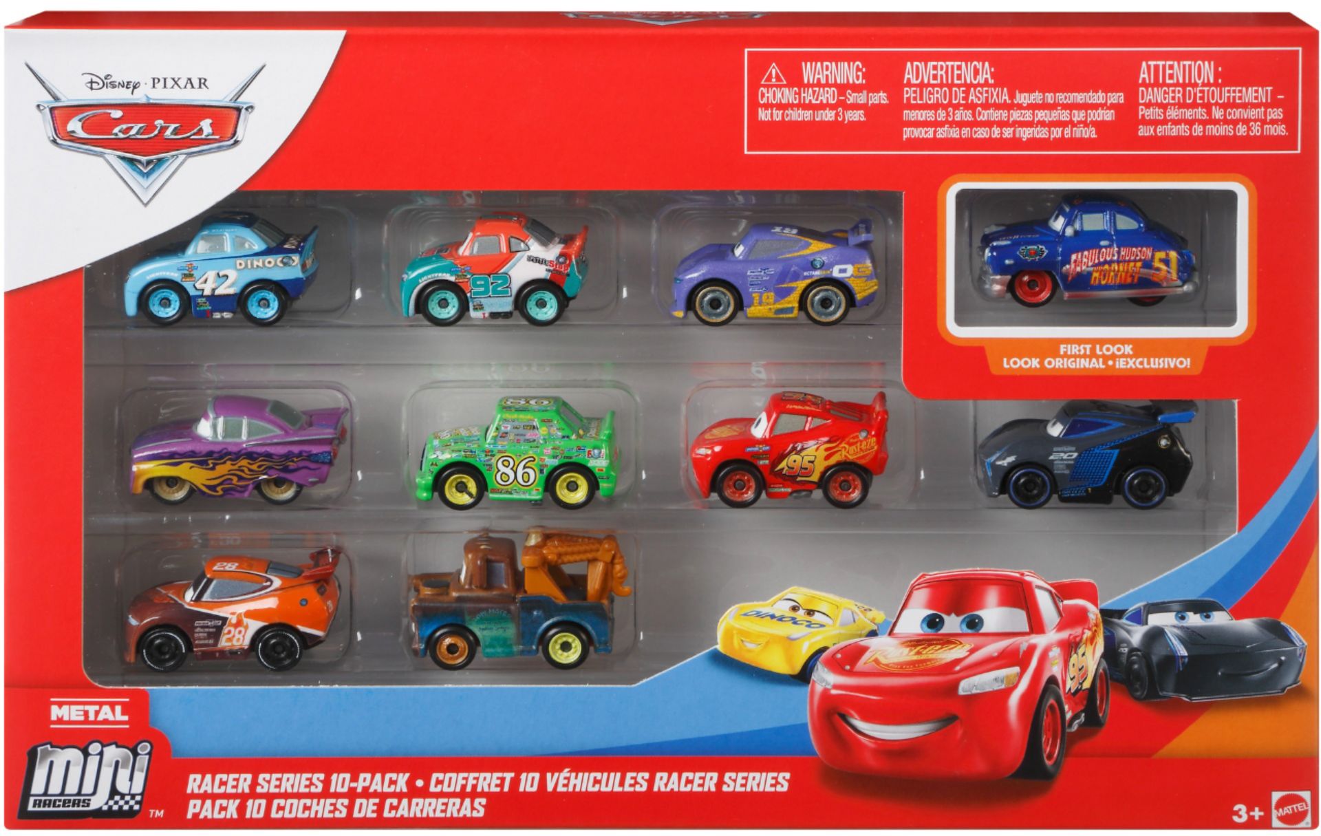 Best Buy: Disney Pixar Cars Mini Racers (10-Pack) Styles May Vary