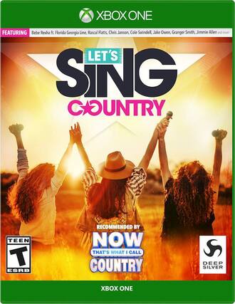 Front. Deep Silver - Let's Sing Country. - T (Teen 13+)