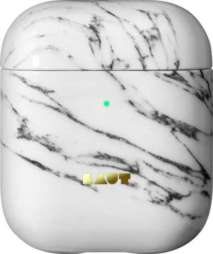LAUT - HUEX ELEMENTS Case for Apple AirPods - Marble White