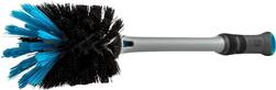 BlenderBottle - 2-in-1 Bottle and Straw Cleaning Brush - Black And Blue - Angle_Zoom