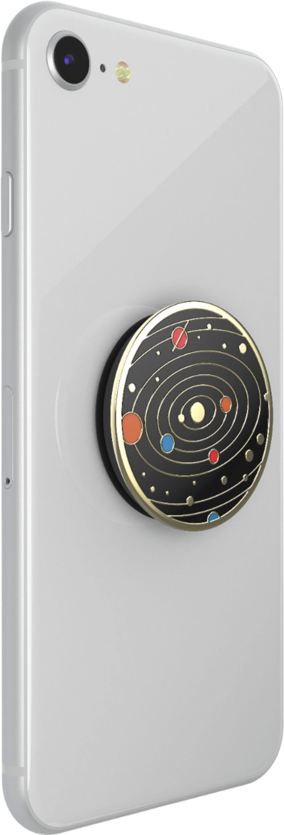 Alt View 15. PopSockets - PopGrip Premium Cell Phone Grip & Stand - Enamel Solar Flare.