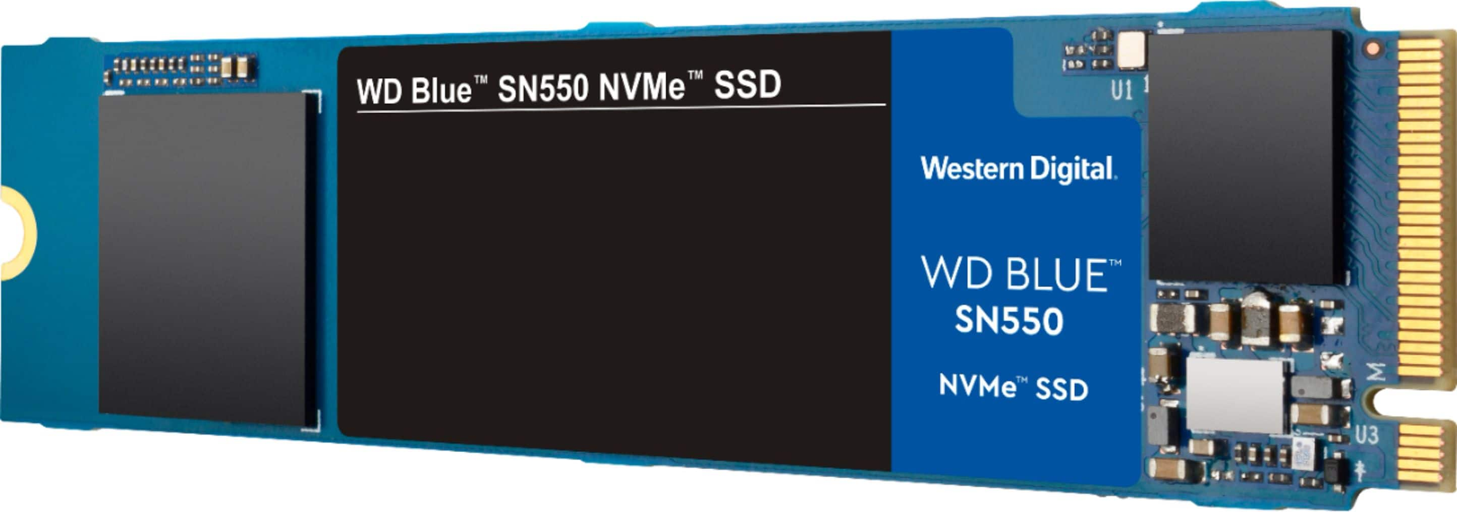 Sandisk - WD Blue SN550 NVMe SSD 2To M.2 NVMe SSD WD Blue SN550 NVMe SSD 2To  M.2 NVMe SSD PCIe Gen 3.0 Up to 2400Mo/s Read/1950Mo/s Write - SSD Interne 