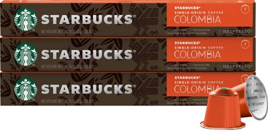 Starbucks Nespresso Colombia Coffee Pods (30-Pack) 110482 - Best Buy