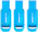 Front. WD - Easystore 32GB USB 2.0 Flash Drives (3-Pack) - Blue.