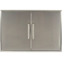 Coyote - 36" Double Access Doors - Silver - Angle_Zoom
