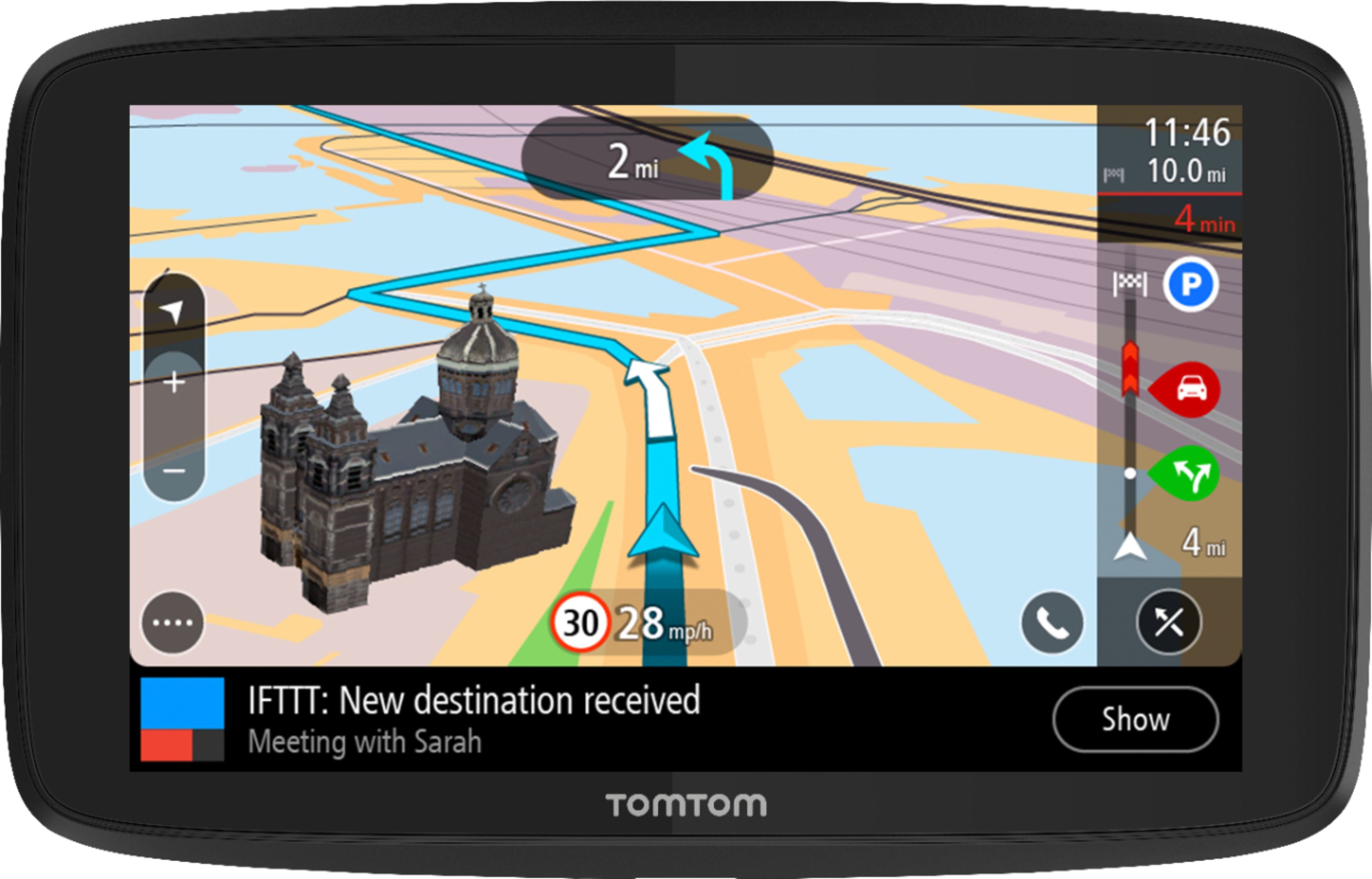 elev Watchful element Customer Reviews: TomTom GO Supreme 6" GPS with Built-In Bluetooth, Map and  Traffic Updates Black 1PN6.019.02 - Best Buy