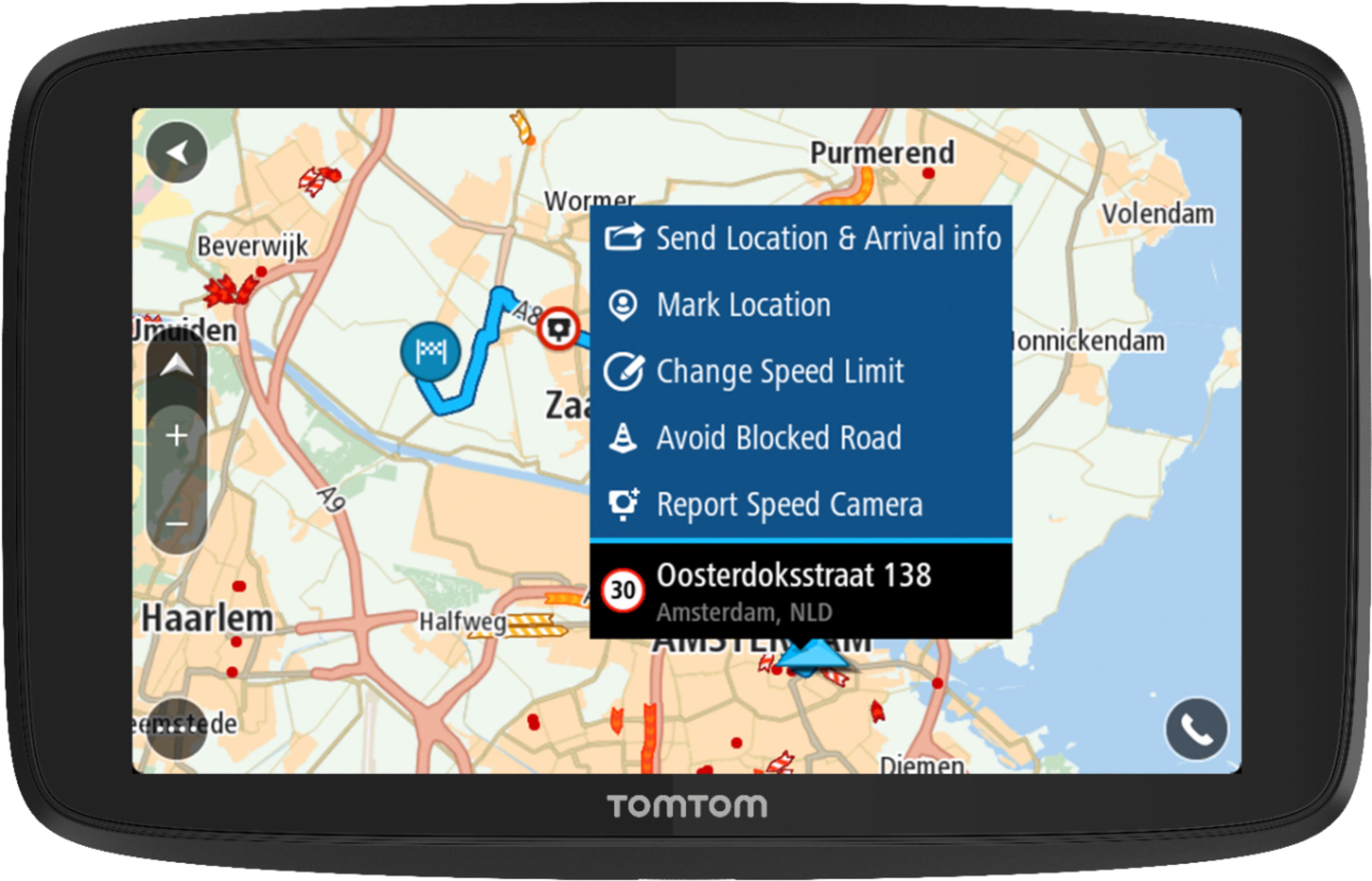 TomTom GO 6" GPS with Built-In Map and Traffic Updates Black 1PN6.019.02 - Best