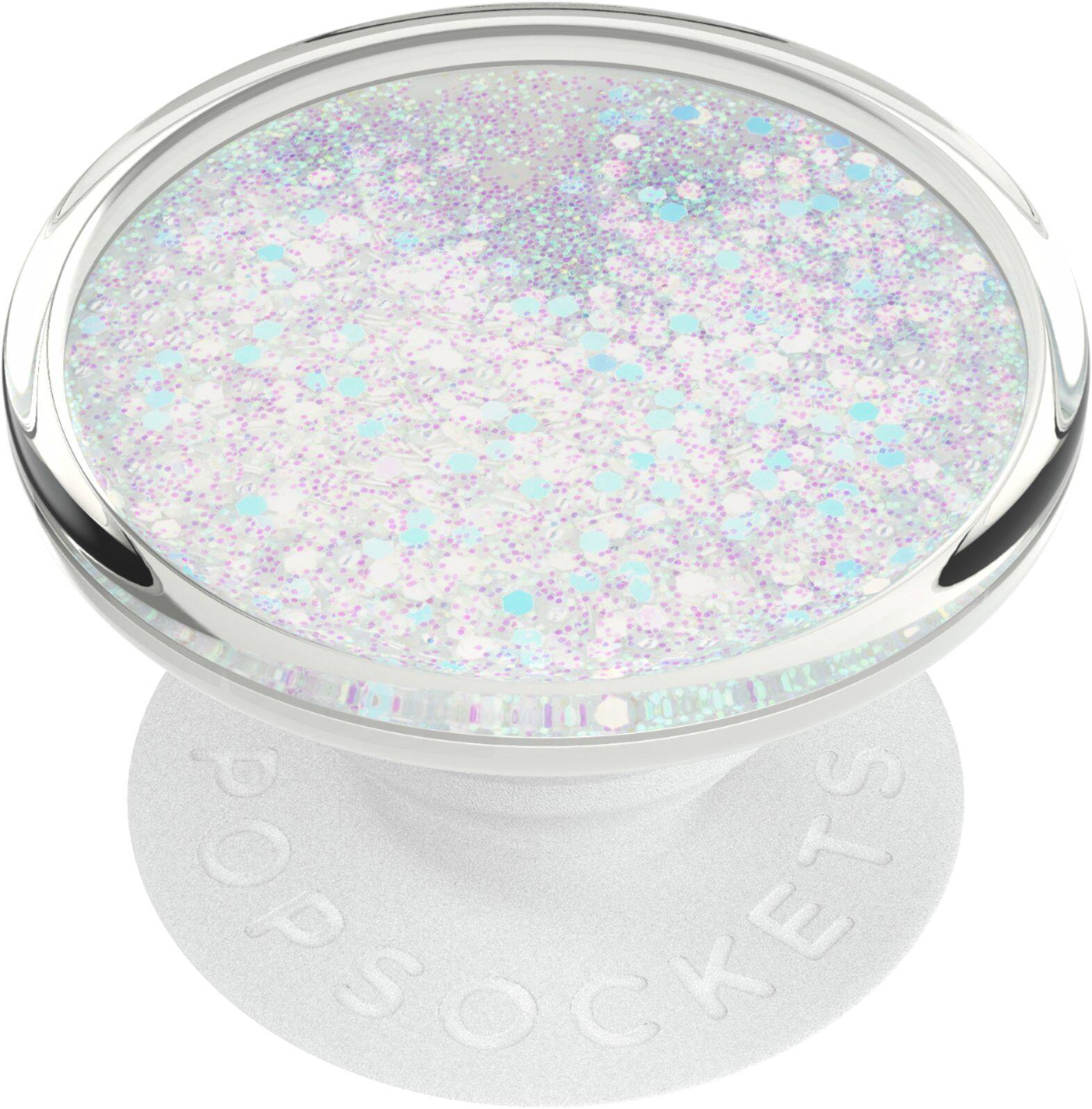 Alt View 11. PopSockets - PopGrip Tidepool Cell Phone Grip and Stand - Tidepool Halo White.