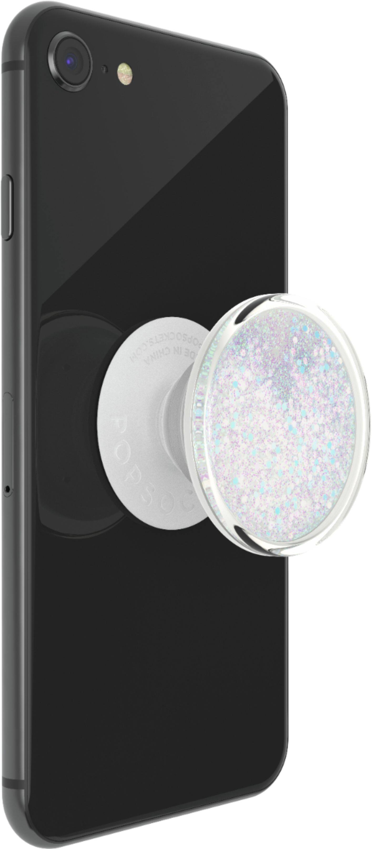 Alt View 14. PopSockets - PopGrip Tidepool Cell Phone Grip and Stand - Tidepool Halo White.