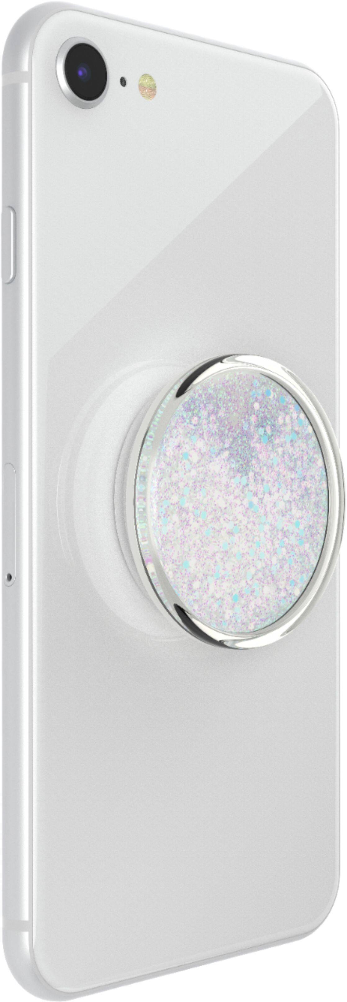 Alt View 15. PopSockets - PopGrip Tidepool Cell Phone Grip and Stand - Tidepool Halo White.
