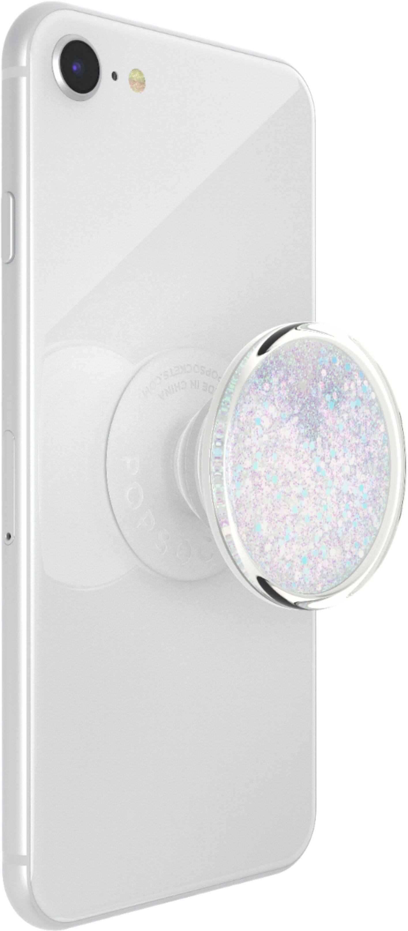 Alt View 16. PopSockets - PopGrip Tidepool Cell Phone Grip and Stand - Tidepool Halo White.