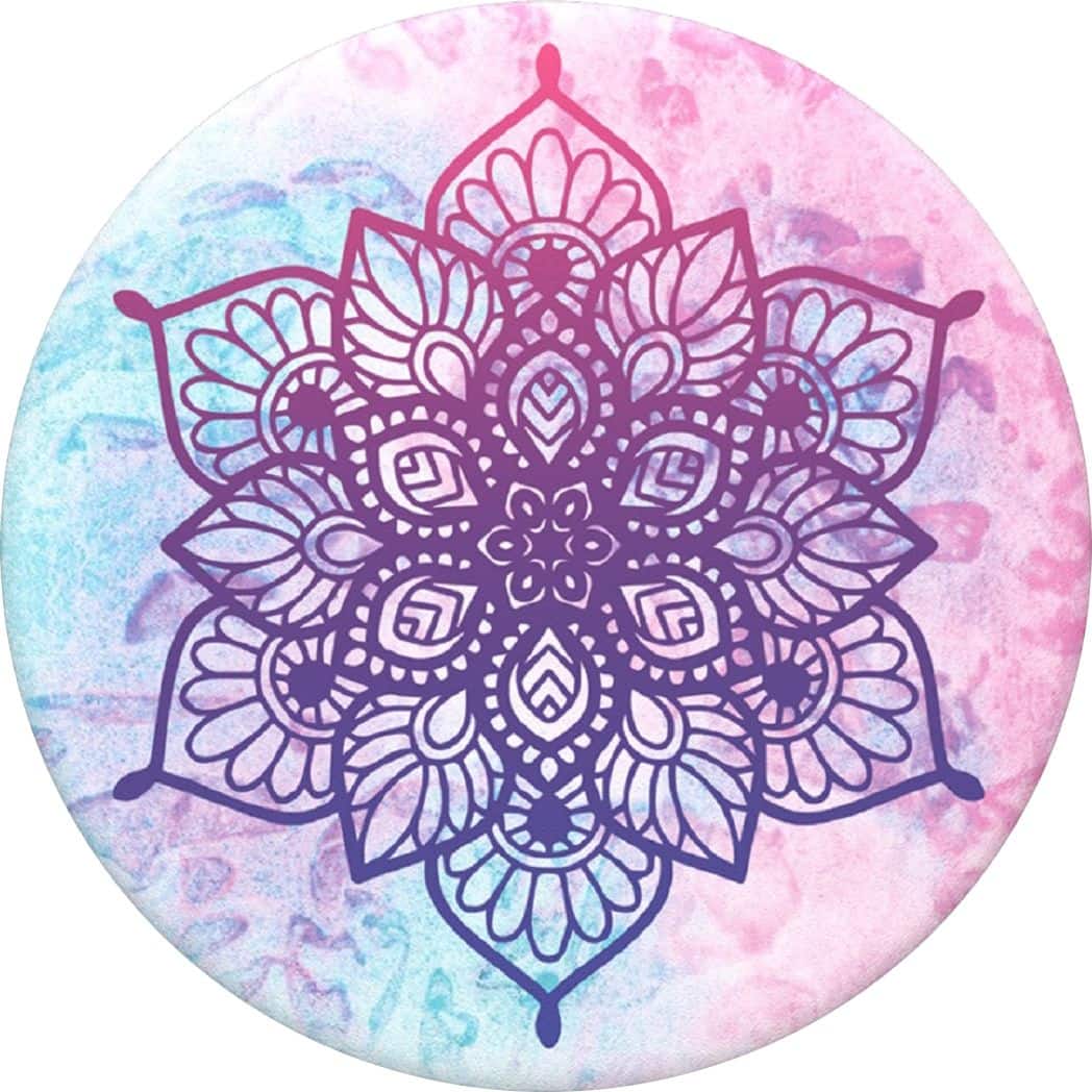Front. PopSockets - PopGrip - Rainbow Nirvana.