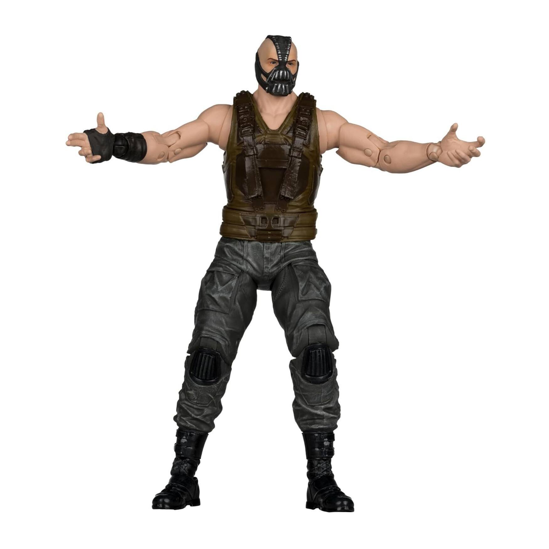 Left. McFarlane Toys - McFarlane Multiverse Deluxe Theatrical Bane and Joker 7-Inch Action Figures Set.