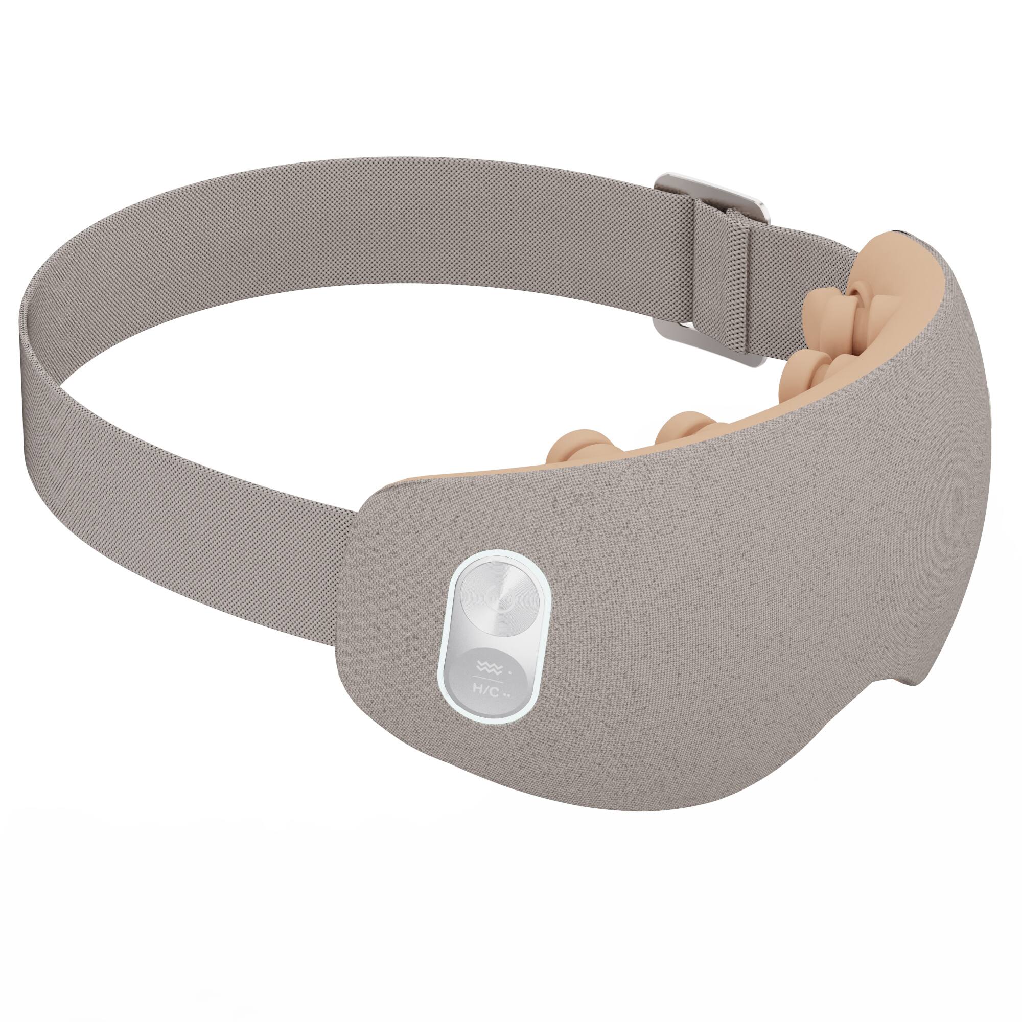Left. iBreo - Eye Massager See 7 - Pale Brown.