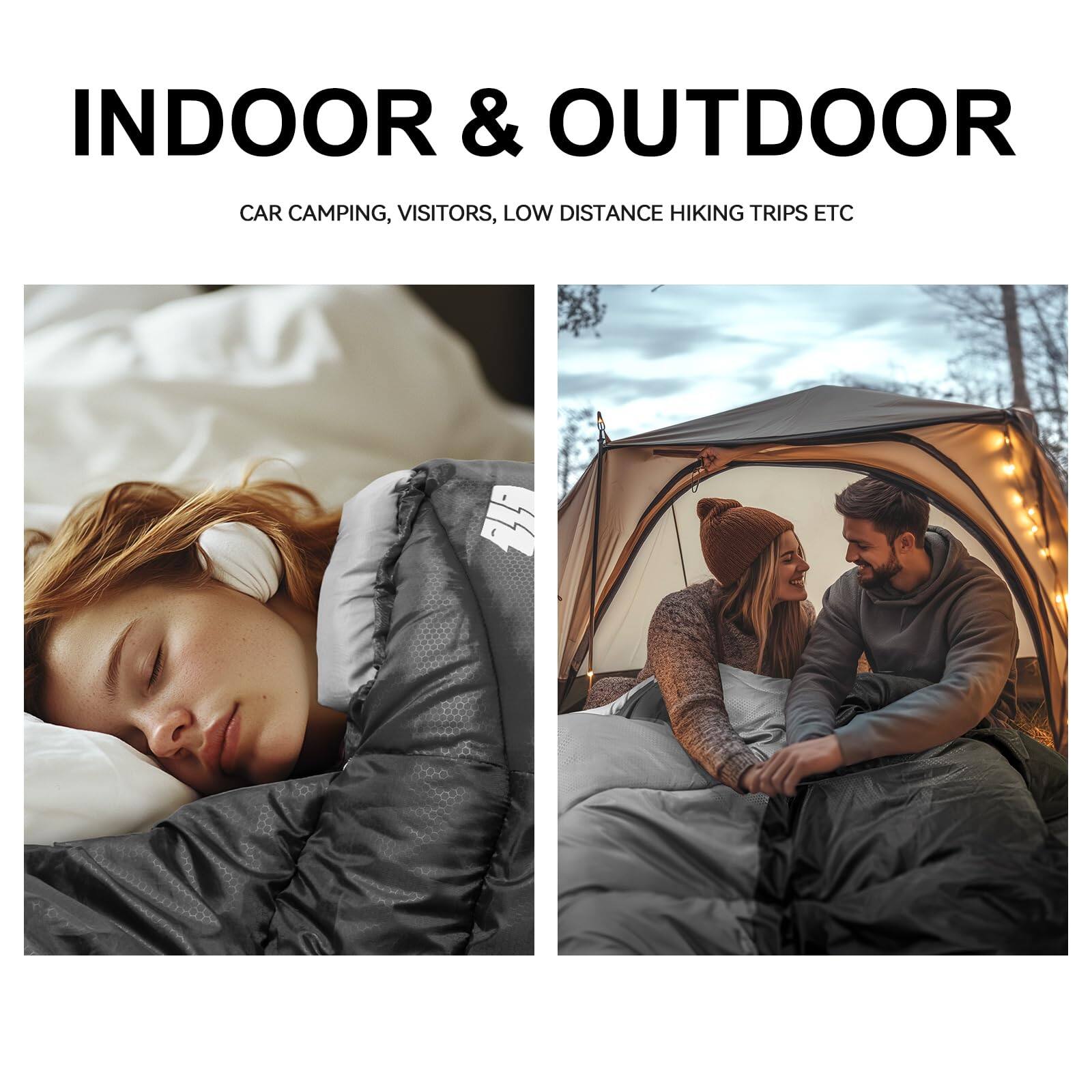 INDOOR & OUTDOOR

CAR CAMPING, VISITORS, LOW DISTANCE HIKING TRIPS ETC