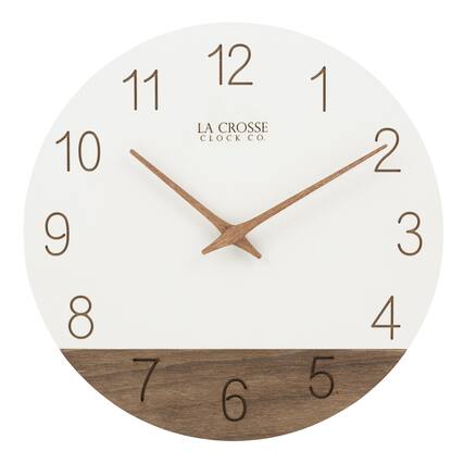 11 10 9 8 7 12 LA CROSSE CLOCK CO. 6 1 5 2 3 4