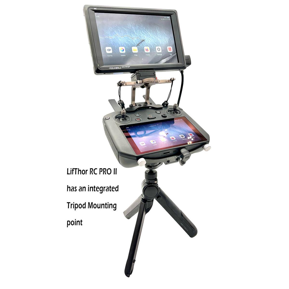 LifThor RC PRO II has an integrated Tripod Mounting point