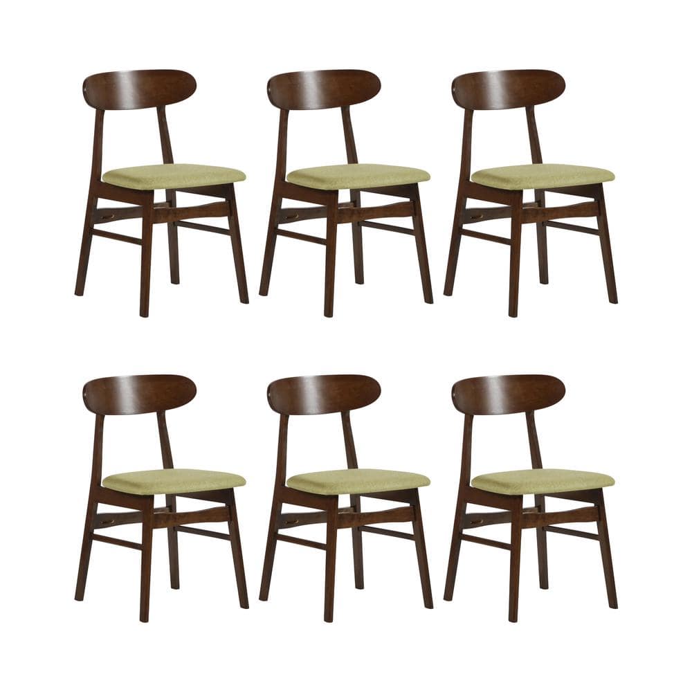 New Classic Furniture - Morocco Solid Wood Dining Chair (Set of 6) - Green