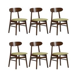 New Classic Furniture - Morocco Solid Wood Dining Chair (Set of 6) - Green