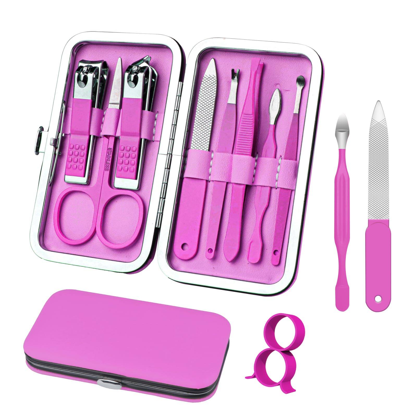 Front. PARKER SLATER - Nail Set Drill UV Light Complete Portable 2024UPGRADE checked 8-pieceset, mainly focus thefile andcleaner thin.