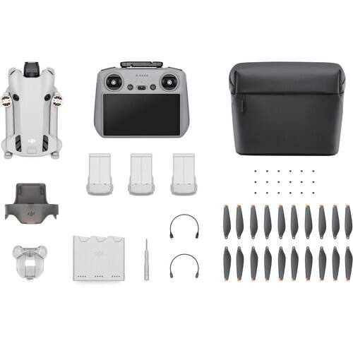 Alt View 6. DJI - DJI Mini 4 Pro Drone Fly More Combo Plus with RC 2 Controller Accessory Bundle.