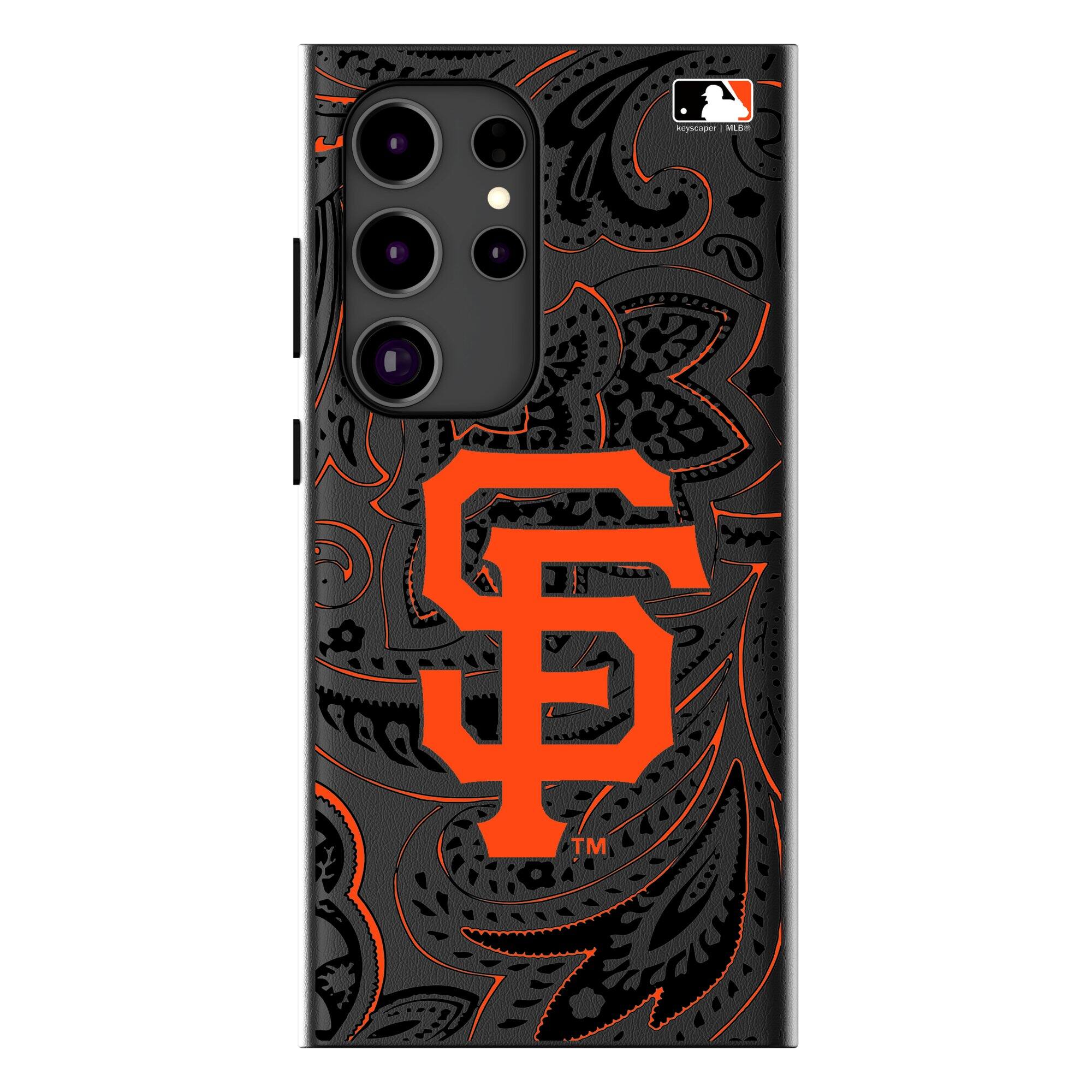 Keyscaper - MLB - San Francisco Giants Paisley Galaxy Magnetic Bump Case - S25 Ultra - Black price history on PriceWatchPro