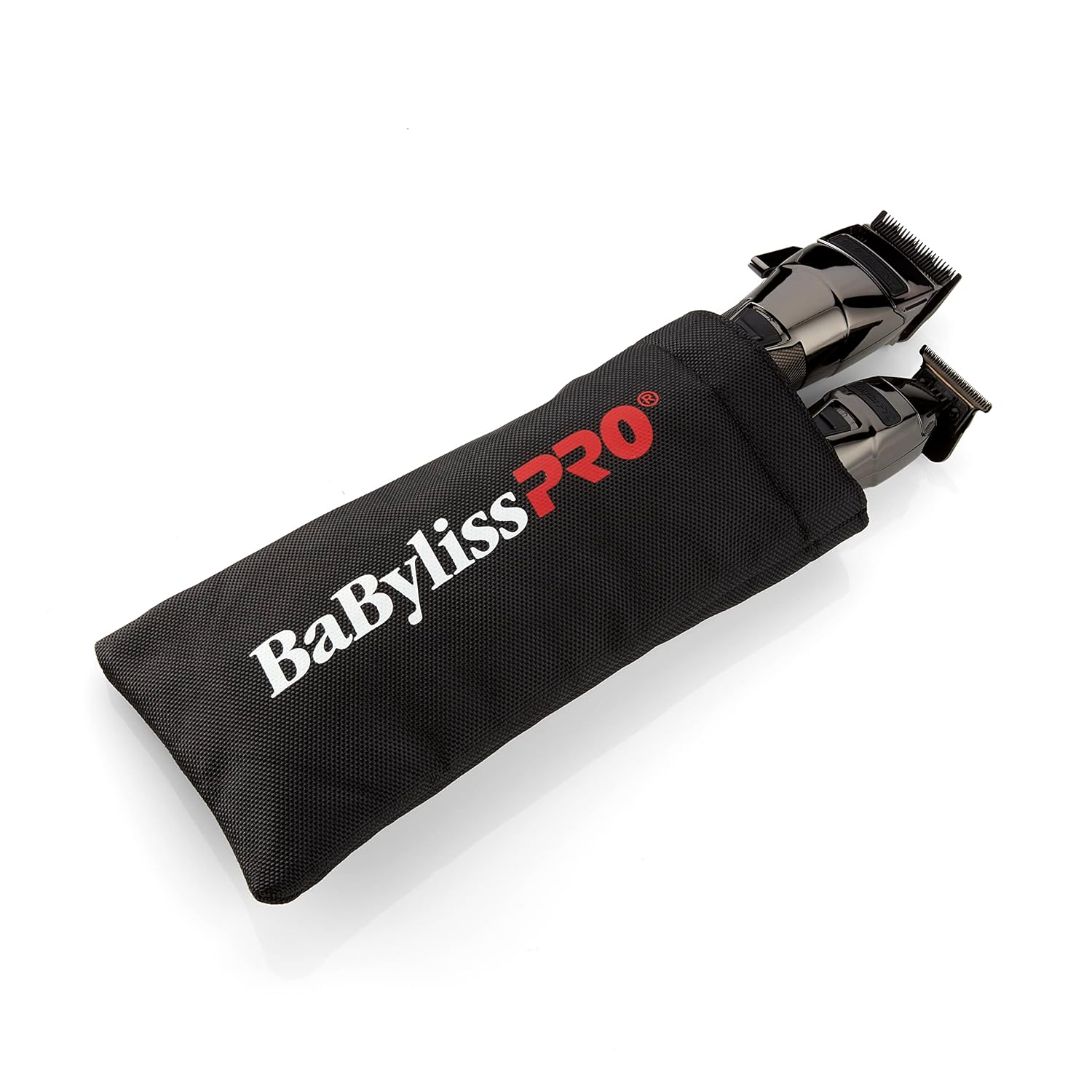 Alt View 2. Babyliss - Babyliss Pro FX788S Silver FX Cordless Trimmer with Barber Clipper Trimmer Pouch - Silver.