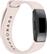 Angle. Modal™ - Silicone Band for Fitbit Inspire, Inspire 2, and Inspire HR - Pink Sand.