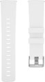 Alt View Zoom 11. Modal™ - Silicone Watch Band for Fitbit Versa 2, Fitbit Versa and Fitbit Versa Lite - Pure White.