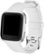 Left Zoom. Modal™ - Silicone Watch Band for Fitbit Versa 2, Fitbit Versa and Fitbit Versa Lite - Pure White.