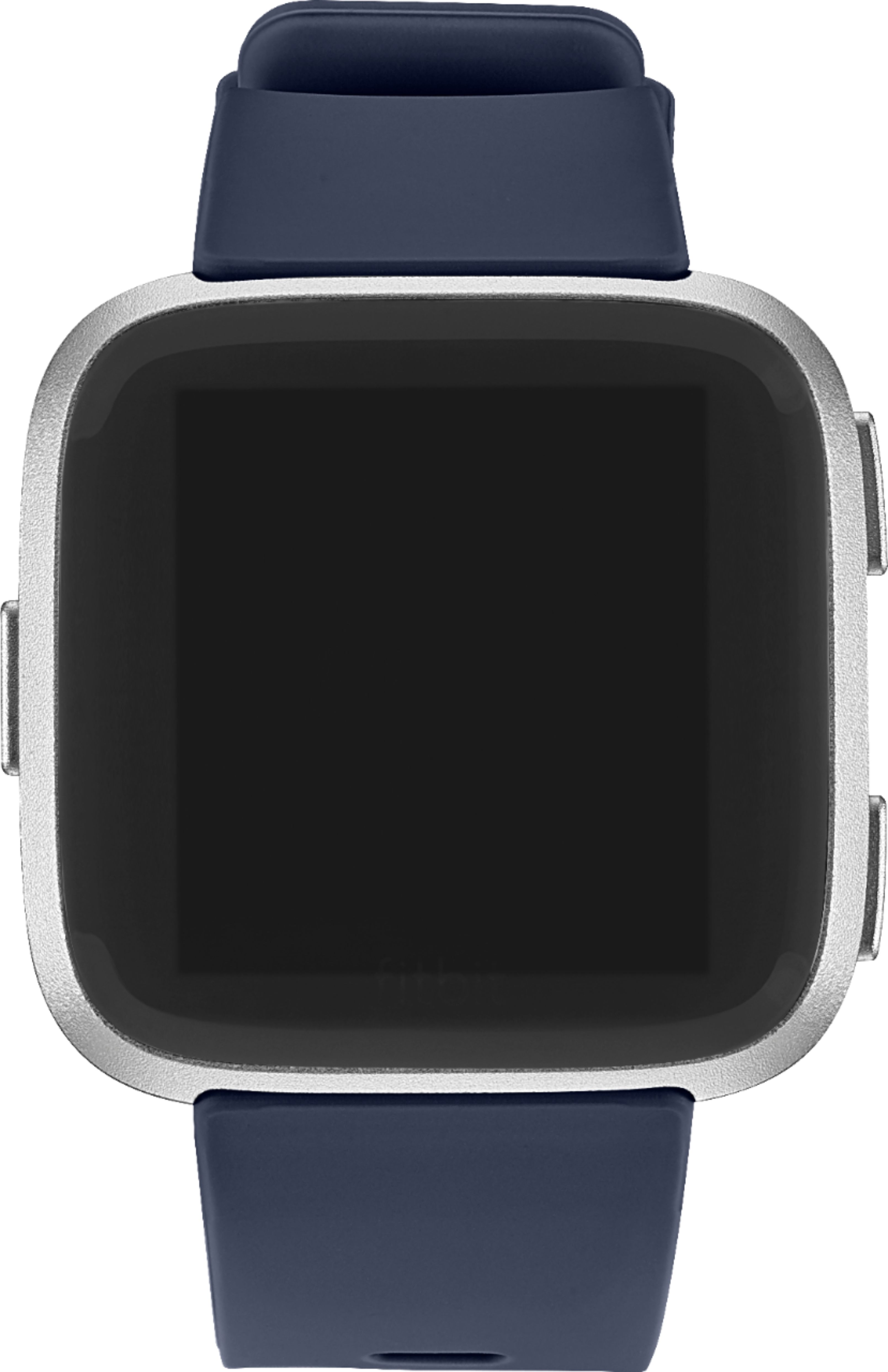 Best Buy: Modal™ Silicone Watch Band for Fitbit Versa 2, Fitbit Versa, and Fitbit Versa Navy Blue MD-FVBSNVY