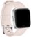 Angle Zoom. Modal™ - Silicone Watch Band for Fitbit Versa 2, Fitbit Versa and Fitbit Versa Lite - Pink Sand.
