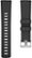 Alt View Zoom 11. Modal™ - Silicone Watch Band for Fitbit Versa 2, Fitbit Versa and Fitbit Versa Lite - Black.