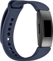 Modal™ - Silicone Band for Fitbit Inspire and Inspire HR - Navy - Angle_Zoom