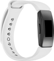 Modal™ - Silicone Band for Fitbit Inspire, Inspire 2, and Inspire HR - Pure White - Angle_Zoom