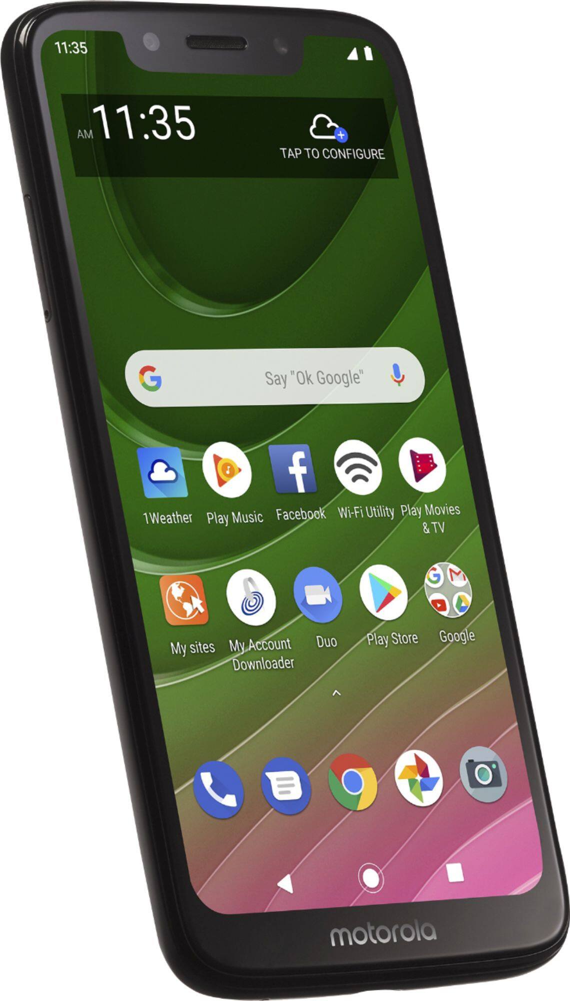 Angle. Motorola - moto g⁷ optimo - Starry Black.