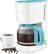 Angle. Insignia™ - 10-Cup Coffeemaker - Blue.