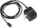 Front. Dynex™ - Micro USB Wall Charger - Black.