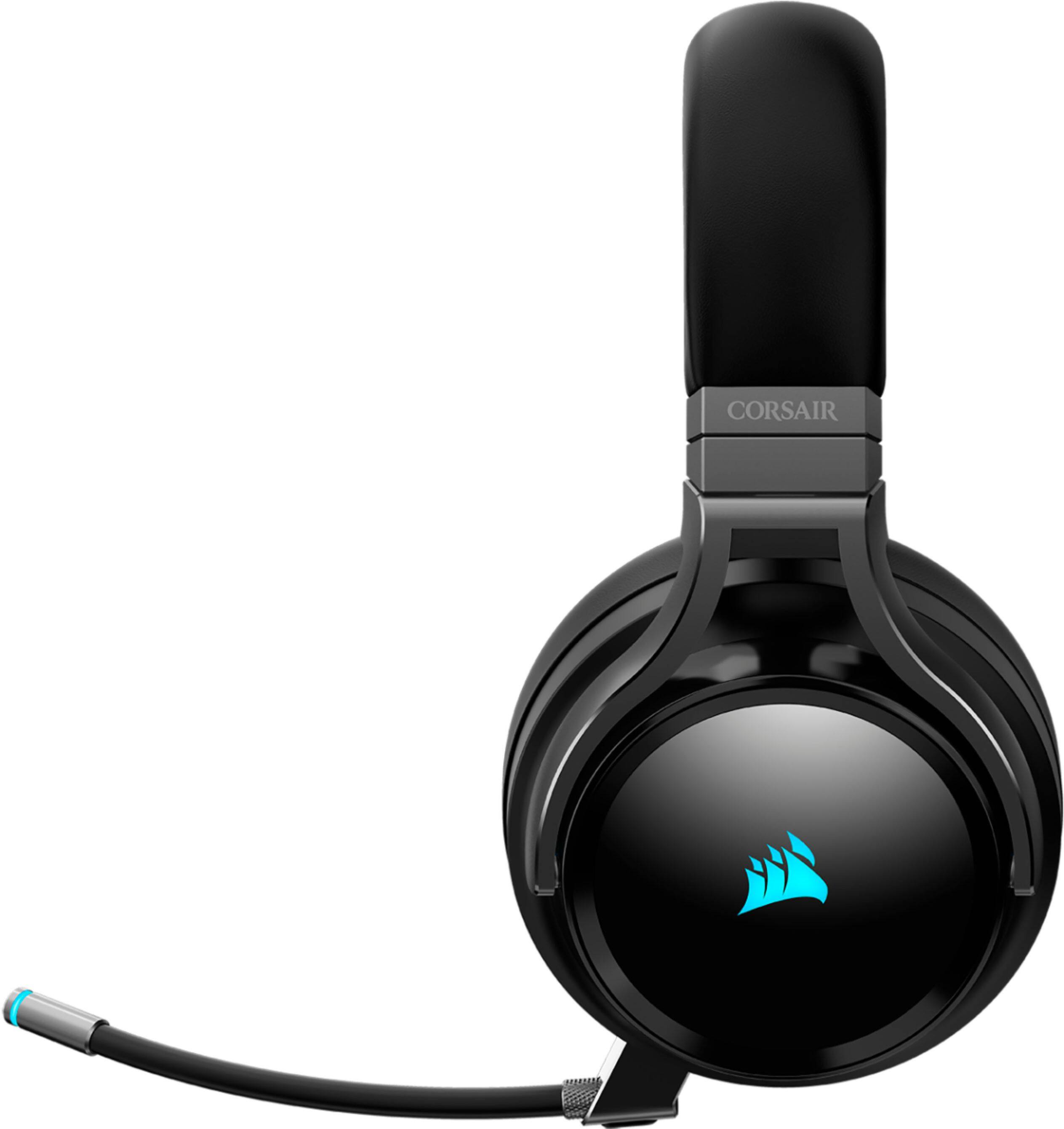 CORSAIR VOID RGB ELITE Wireless Gaming Headset for PC, PS5, PS4 Carbon  CA-9011201-NA - Best Buy