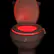 Alt View 16. Spark Innovation - Motion-Activated Toilet Night Light - White.
