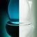 Alt View 18. Spark Innovation - Motion-Activated Toilet Night Light - White.