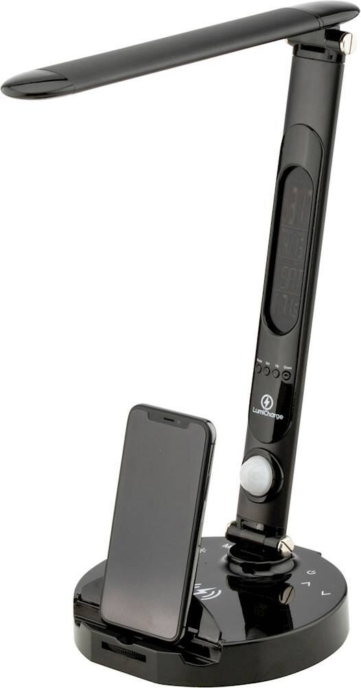 Best Buy LumiCharge AllinOne LED Desk Lamp, Wireless Charger, and