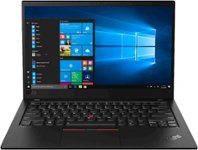 Front Zoom. Lenovo - ThinkPad X1 Carbon 14" Touch-Screen Laptop - Intel Core i7 - 8GB Memory - 256GB Solid State Drive - Black.