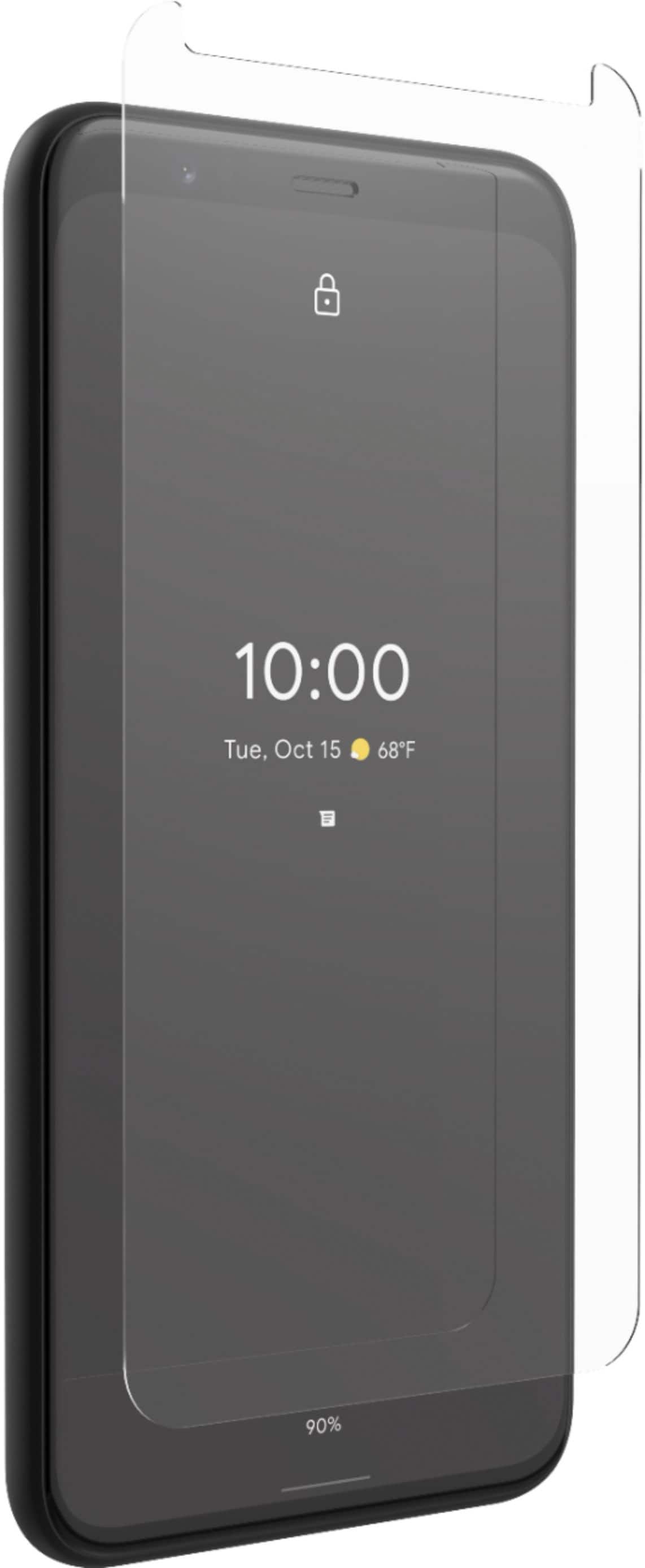Angle. ZAGG - InvisibleShield Glass Elite Screen Protector for Google Pixel 4 - Clear.