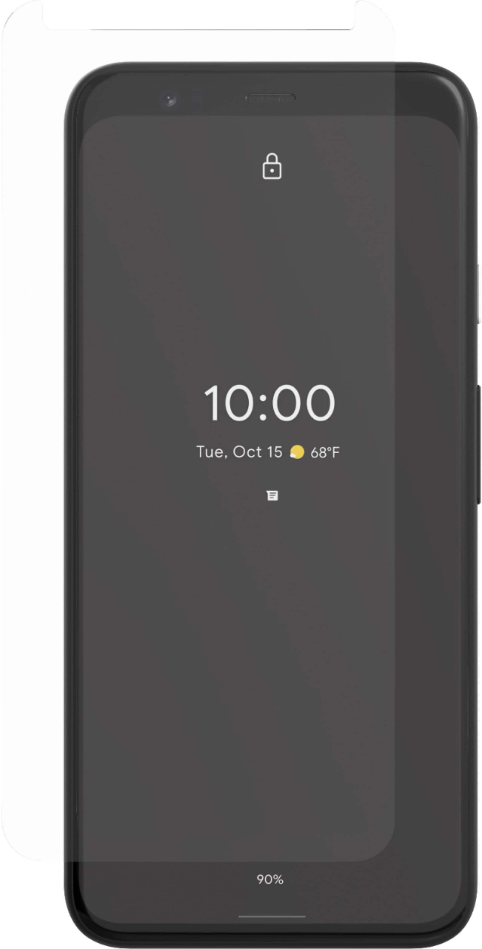 Alt View 11. ZAGG - InvisibleShield Glass Elite Screen Protector for Google Pixel 4 - Clear.