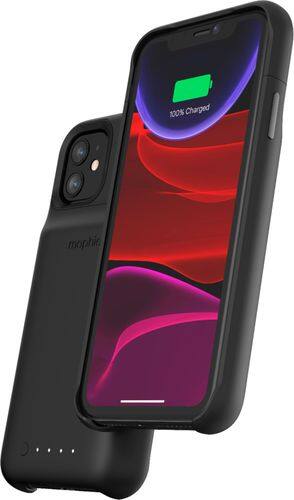mophie - Juice Pack Access External Battery Case with Wireless Charging for Apple® iPhone® 11 - Black