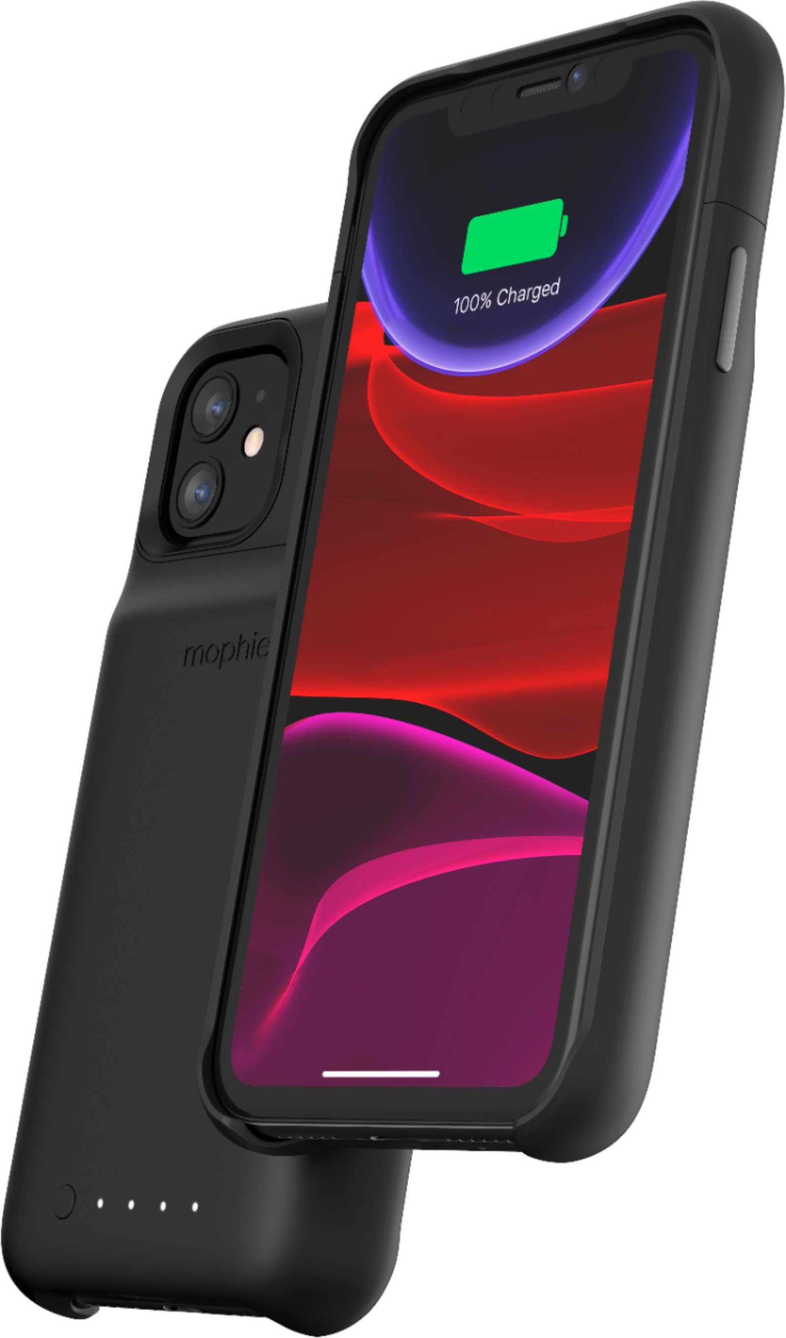 mophie Juice Pack Access Battery Case for Apple iPhone XS Max - Deep Red  for sale online