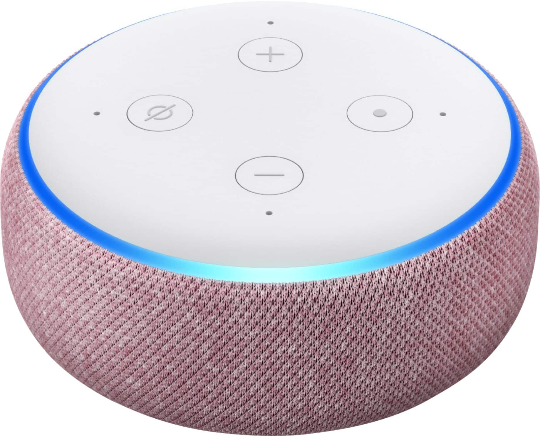 Alt View 11. Amazon - Echo Dot (3rd Gen) - Smart Speaker with Alexa - Plum.